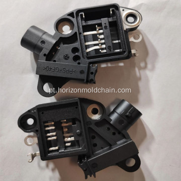 Moldes personalizados para suportes auxiliares de funções automotivas